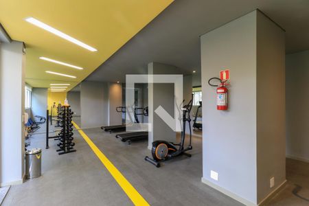 Área comum - Academia de apartamento à venda com 2 quartos, 42m² em Santo Amaro, São Paulo