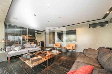 Sala de apartamento à venda com 3 quartos, 248m² em Brooklin, São Paulo