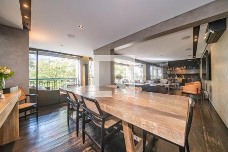 Sala de apartamento à venda com 3 quartos, 248m² em Brooklin, São Paulo