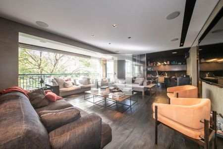 Sala de apartamento à venda com 3 quartos, 248m² em Brooklin, São Paulo
