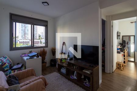 Sala de Estar de apartamento à venda com 2 quartos, 61m² em Jardim Marajoara, São Paulo