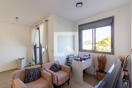 Sala de Estar de apartamento à venda com 2 quartos, 61m² em Jardim Marajoara, São Paulo