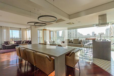 Sala de apartamento à venda com 4 quartos, 220m² em Campo Belo, São Paulo