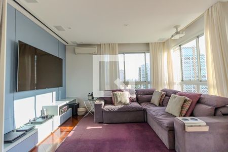Sala de apartamento à venda com 4 quartos, 220m² em Campo Belo, São Paulo