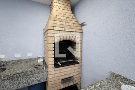 Área comum - Churrasqueira de apartamento à venda com 2 quartos, 56m² em Jardim Cristiane, Santo André