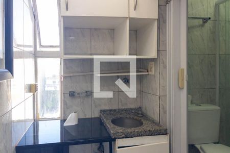 Banheiro de kitnet/studio para alugar com 1 quarto, 39m² em Centro Histórico de São Paulo, São Paulo