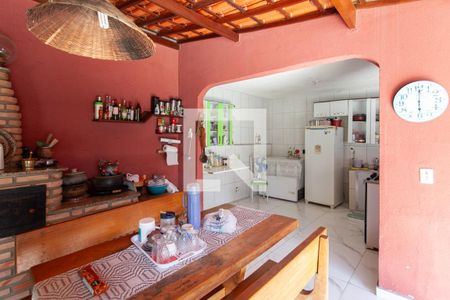 Espaço Gourmet de casa à venda com 5 quartos, 360m² em Santa Rosa, Belo Horizonte