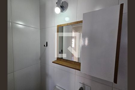 Banheiro de kitnet/studio para alugar com 1 quarto, 32m² em Vila Mariana, São Paulo