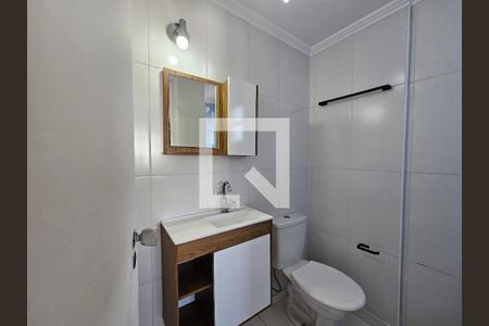 Banheiro de kitnet/studio para alugar com 1 quarto, 32m² em Vila Mariana, São Paulo