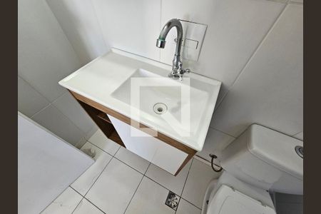 Banheiro de kitnet/studio para alugar com 1 quarto, 32m² em Vila Mariana, São Paulo