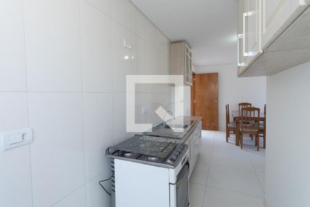 Cozinha e Área de Serviço de apartamento para alugar com 1 quarto, 40m² em Vila Isolina Mazzei, São Paulo