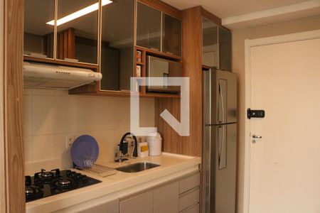 Sala e Cozinha Integrada de apartamento à venda com 2 quartos, 38m² em  Barra Funda, São Paulo