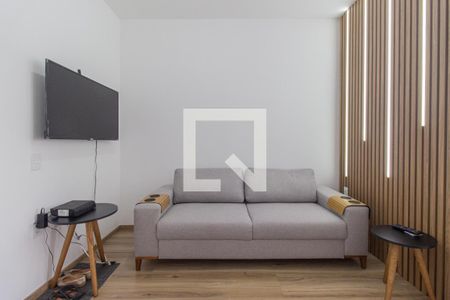 Sala de apartamento à venda com 1 quarto, 27m² em Vila Dom Pedro I, São Paulo