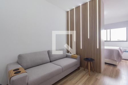 Sala de apartamento à venda com 1 quarto, 27m² em Vila Dom Pedro I, São Paulo