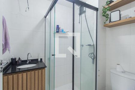 Banheiro de apartamento à venda com 1 quarto, 27m² em Vila Dom Pedro I, São Paulo