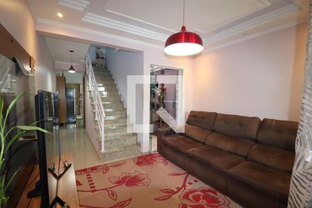 Sala de casa à venda com 3 quartos, 90m² em Parque Oratório, Santo André