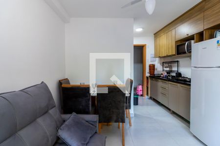 Sala  de apartamento à venda com 1 quarto, 24m² em Santana, São Paulo