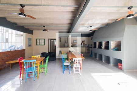 Área comum - Churrasqueira de apartamento à venda com 1 quarto, 53m² em Santa Tereza, Porto Alegre