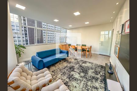 Sala de apartamento à venda com 1 quarto, 68m² em Centro, Rio de Janeiro