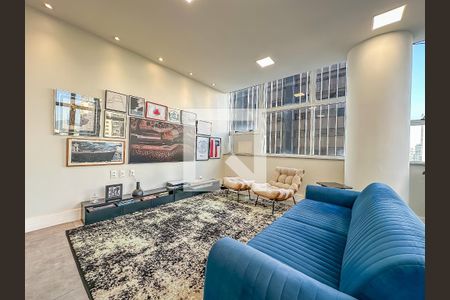 Sala de apartamento à venda com 1 quarto, 68m² em Centro, Rio de Janeiro