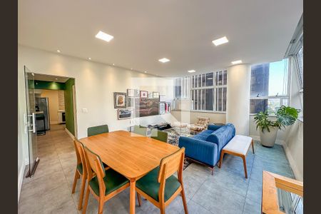 Sala de Jantar de apartamento à venda com 1 quarto, 68m² em Centro, Rio de Janeiro