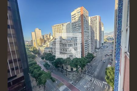 Vista da Sala de apartamento à venda com 1 quarto, 68m² em Centro, Rio de Janeiro