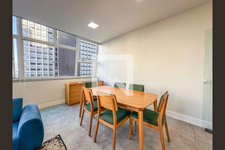 Sala de Jantar de apartamento à venda com 1 quarto, 68m² em Centro, Rio de Janeiro