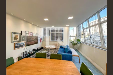 Sala de apartamento à venda com 1 quarto, 68m² em Centro, Rio de Janeiro