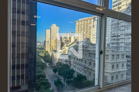 Vista da Sala de apartamento à venda com 1 quarto, 68m² em Centro, Rio de Janeiro
