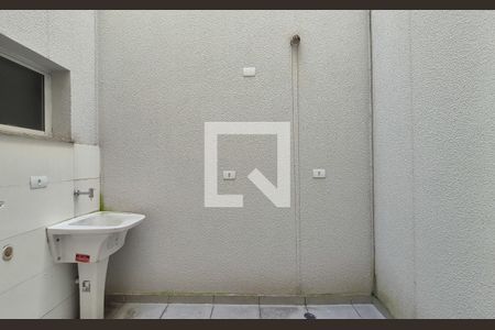Area de Serviço de apartamento à venda com 2 quartos, 40m² em Vila Pires, Santo André