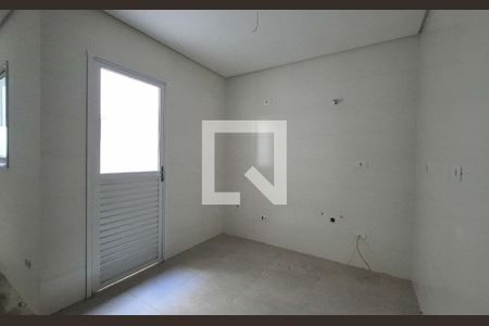 Cozinha de apartamento à venda com 2 quartos, 40m² em Vila Pires, Santo André