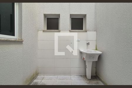 Lavanderia de apartamento à venda com 2 quartos, 40m² em Vila Pires, Santo André