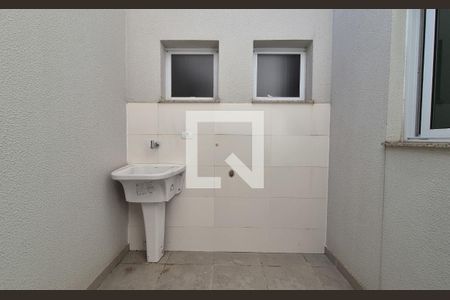 Lavanderia de apartamento à venda com 2 quartos, 46m² em Vila Pires, Santo André