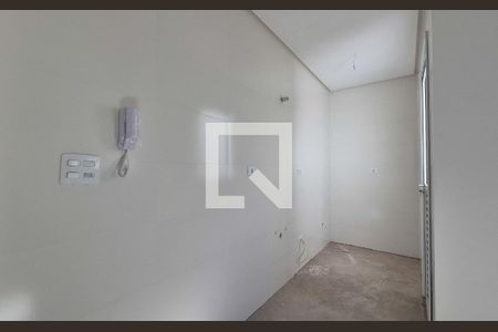Cozinha de apartamento à venda com 2 quartos, 46m² em Vila Pires, Santo André
