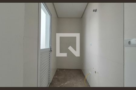 Cozinha de apartamento à venda com 2 quartos, 40m² em Vila Pires, Santo André