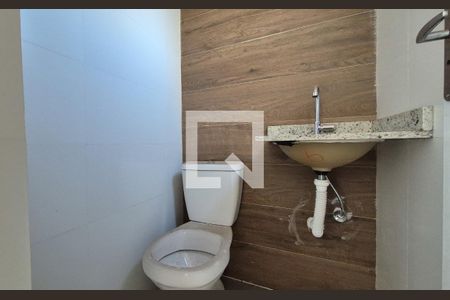 Lavabo de apartamento à venda com 2 quartos, 92m² em Vila Pires, Santo André