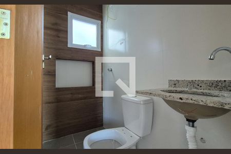 Banheiro de apartamento à venda com 2 quartos, 92m² em Vila Pires, Santo André
