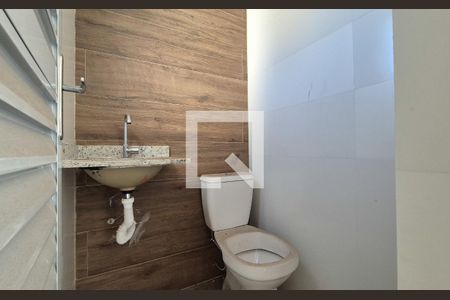 Lavabo de apartamento à venda com 2 quartos, 79m² em Vila Pires, Santo André