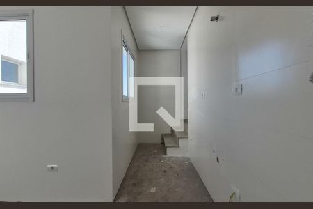Cozinha de apartamento à venda com 2 quartos, 79m² em Vila Pires, Santo André