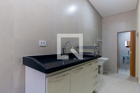 Cozinha de casa para alugar com 2 quartos, 40m² em Vila Prudente, São Paulo