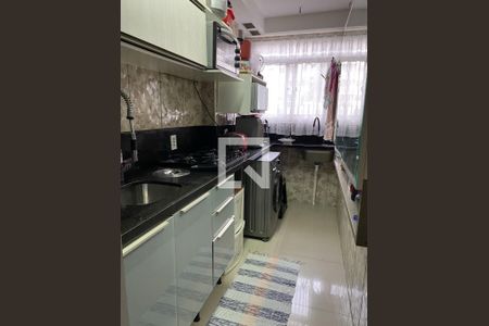 Cozinha de apartamento à venda com 2 quartos, 52m² em Taquara, Rio de Janeiro