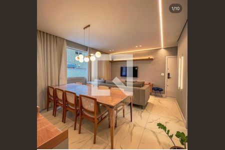 Sala de Jantar de apartamento à venda com 3 quartos, 119m² em Castelo, Belo Horizonte