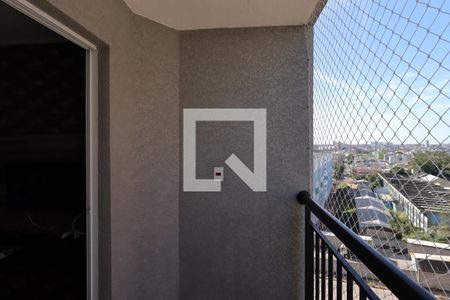 Varanda da Sala de apartamento para alugar com 3 quartos, 65m² em Utinga, Santo André