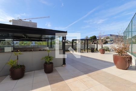 Área Comum - Churrasqueira de apartamento para alugar com 3 quartos, 65m² em Utinga, Santo André