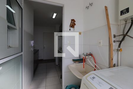 Área de Serviço de apartamento para alugar com 3 quartos, 65m² em Utinga, Santo André