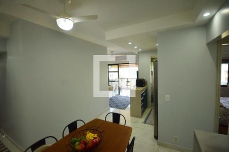 Sala de Jantar de apartamento para alugar com 3 quartos, 84m² em Barra da Tijuca, Rio de Janeiro