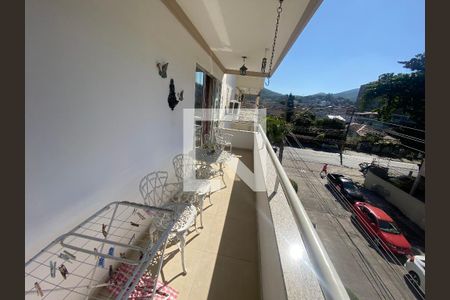 Varanda - Sala de apartamento à venda com 2 quartos, 91m² em Taquara, Rio de Janeiro