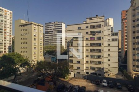 Vista da Sala de apartamento à venda com 3 quartos, 219m² em Higienópolis, São Paulo