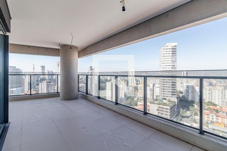 Varanda de apartamento à venda com 4 quartos, 195m² em Sumarezinho, São Paulo