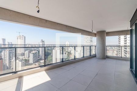 Varanda de apartamento à venda com 4 quartos, 195m² em Sumarezinho, São Paulo